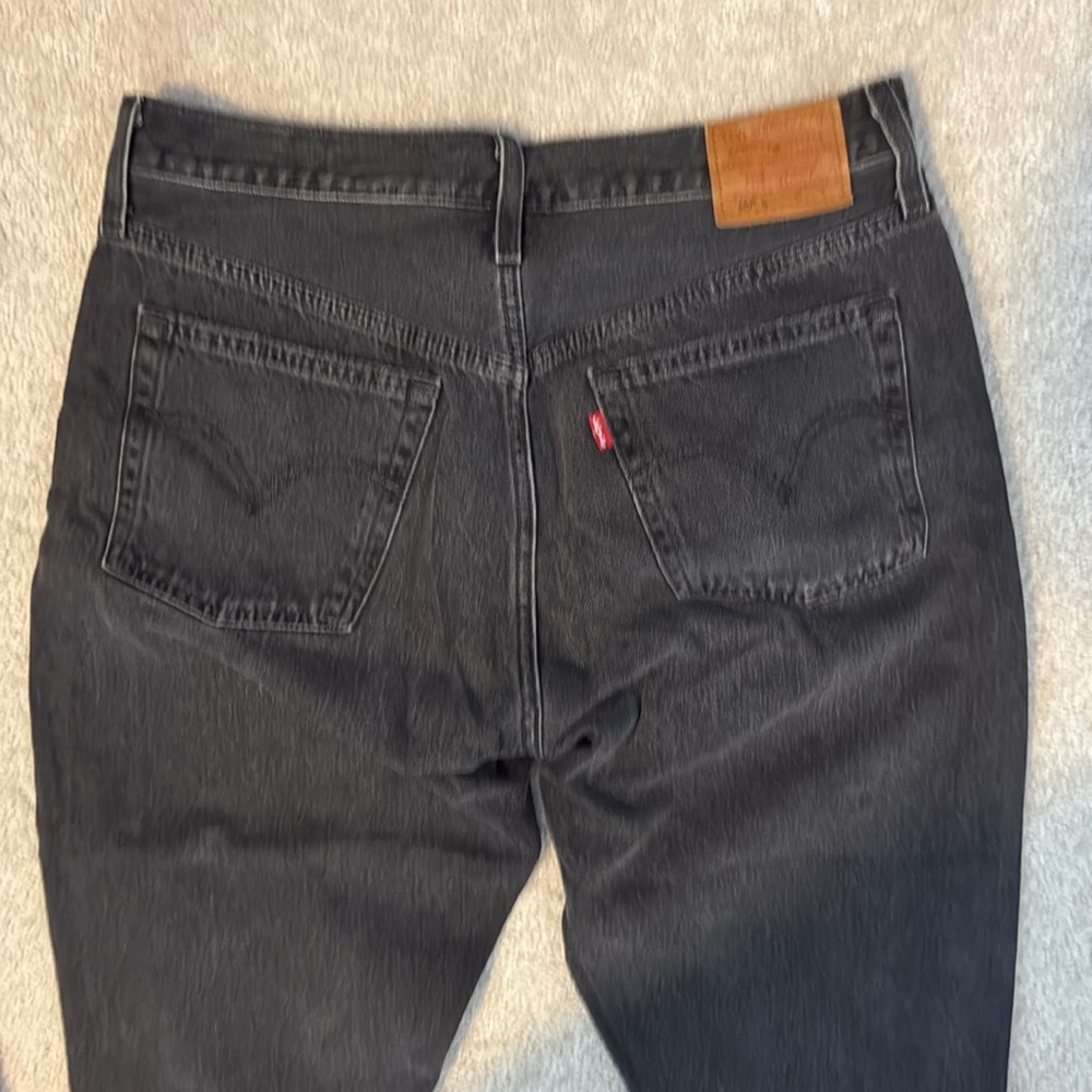 Levi’s 501 30x28 black denim jeans 👖 - Picture 4 of 8